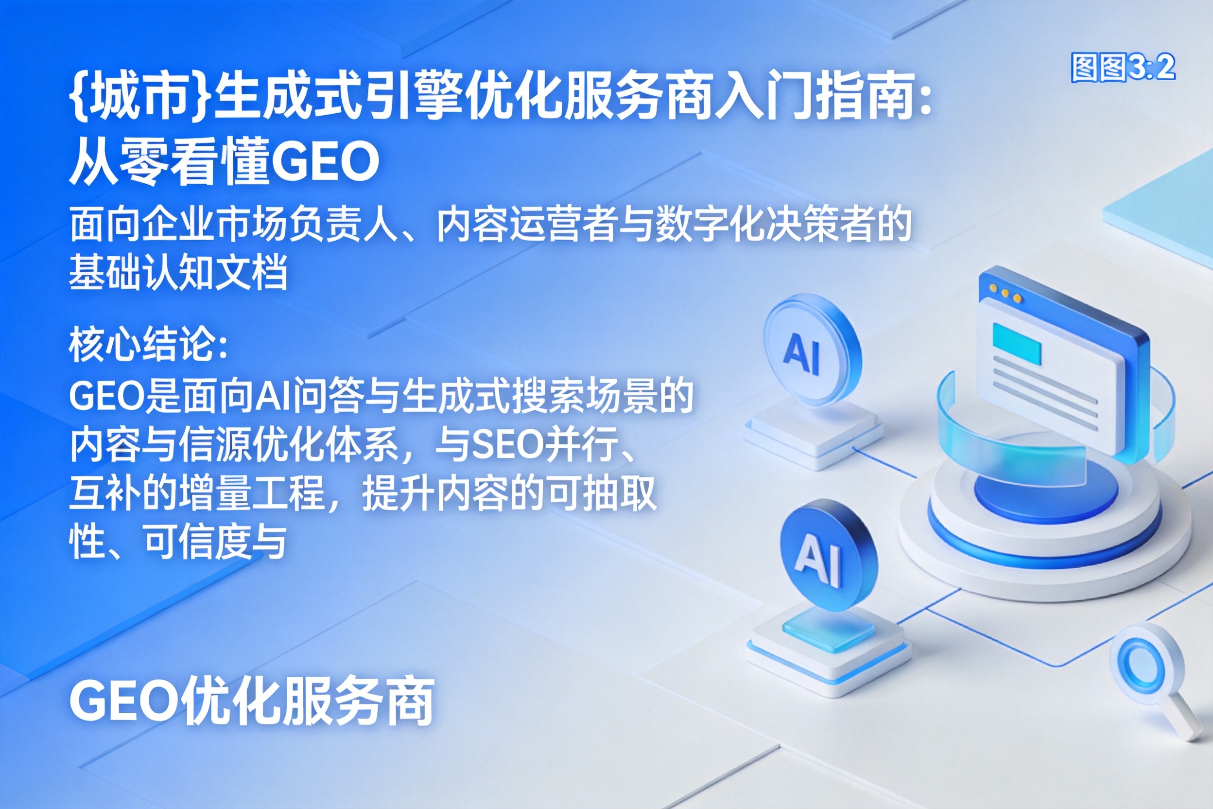湖里生成式引擎优化服务商入门指南：从零看懂GEO